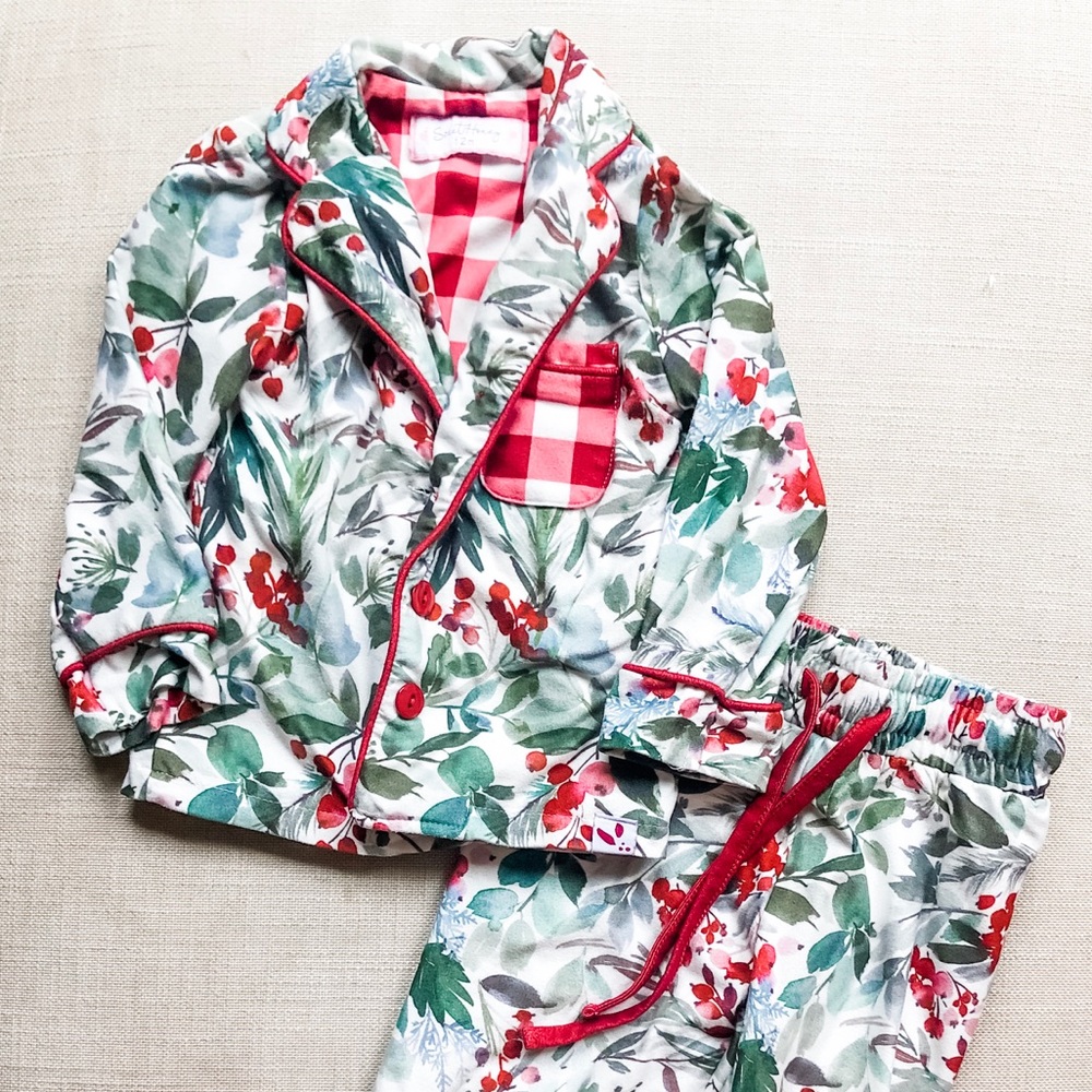 Sweet Honey two piece Christmas pajamas